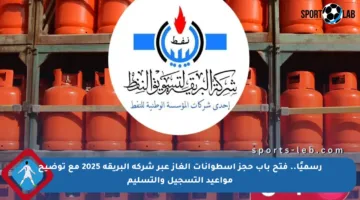 رسميًا.. فتح باب حجز أسطوانات الغاز عبر شركة البريقة 2025 مع توضيح مواعيد التسجيل والتسليم